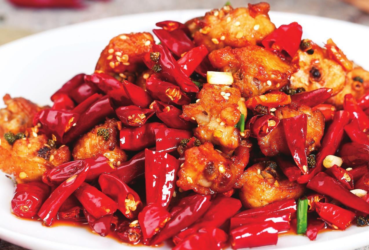 歌乐山辣子鸡 色泽鲜艳,入口酥脆 诱人食欲到不能自拔