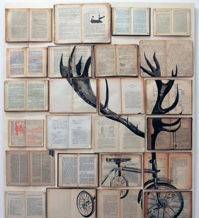 旧书利用 | 书不读就上墙好了