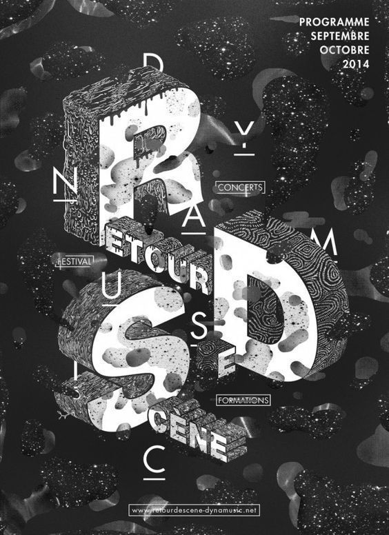 空间感海报设计