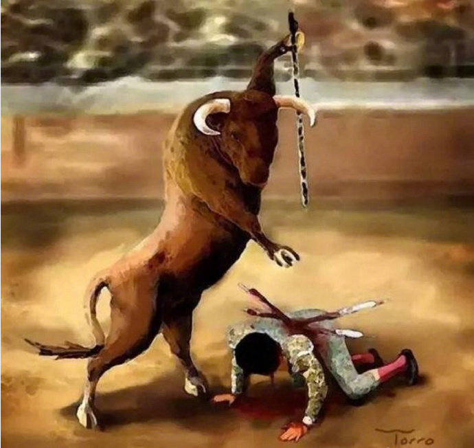 如果人类和动物交换身份的话不知道谁画的看起来好恐怖