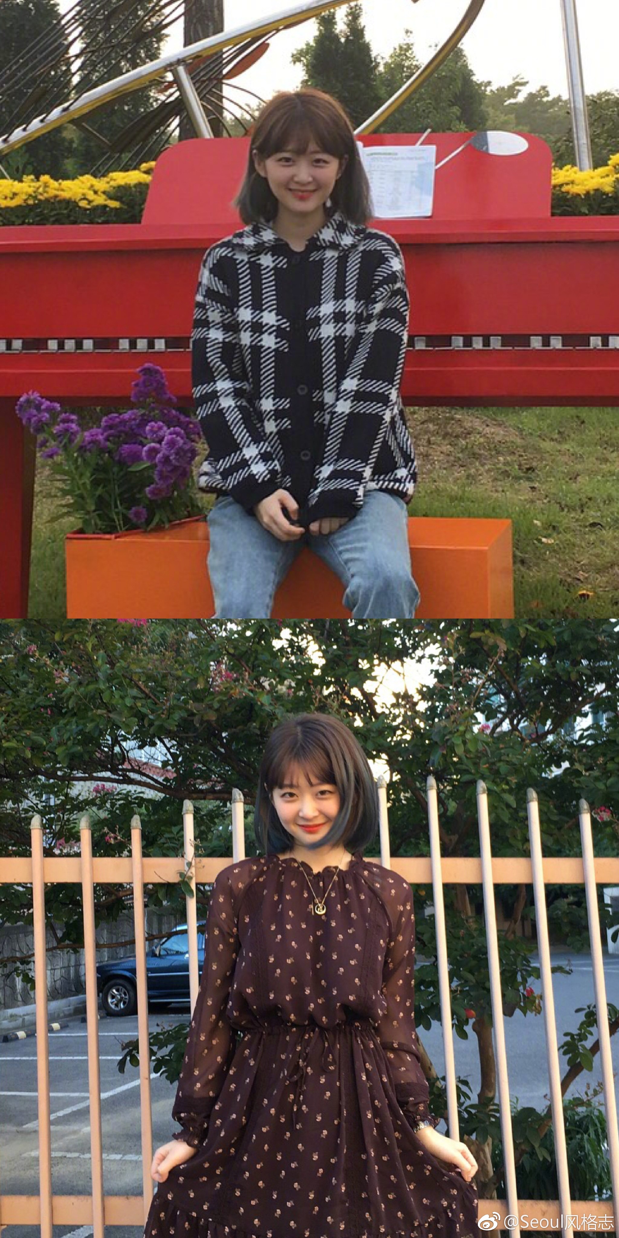 小巧型女生穿搭这样搭配俏皮又可爱