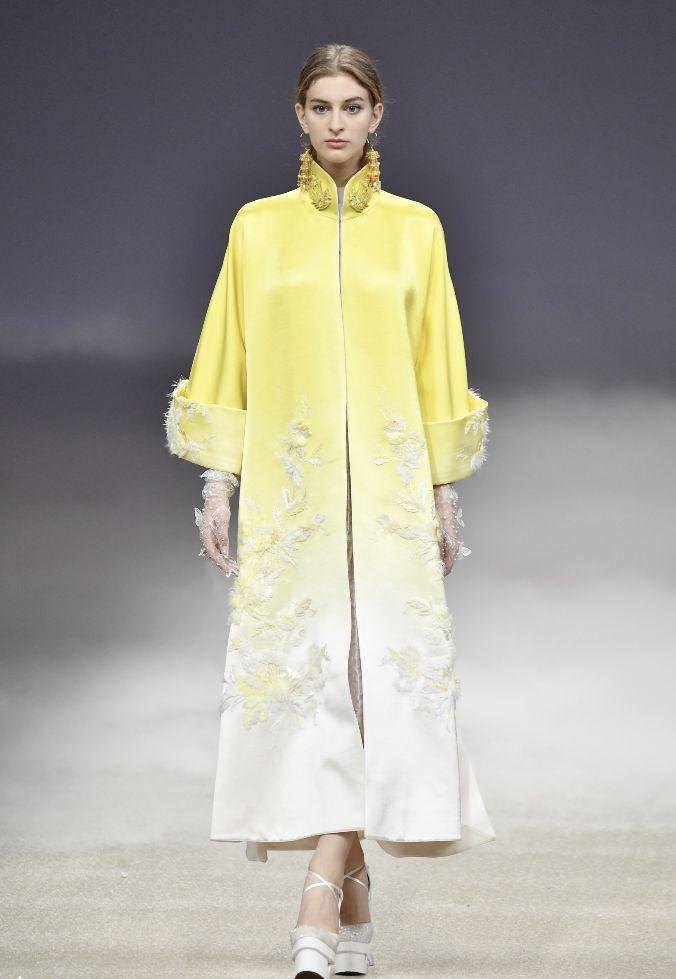 这才是最美中国风时装中国国际时装周盖娅传说熊英专场秀