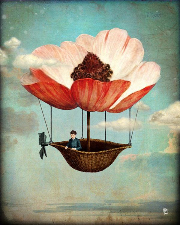 奥地利艺术家christian schloe 充满着想象力的超现实主义插画作品欣