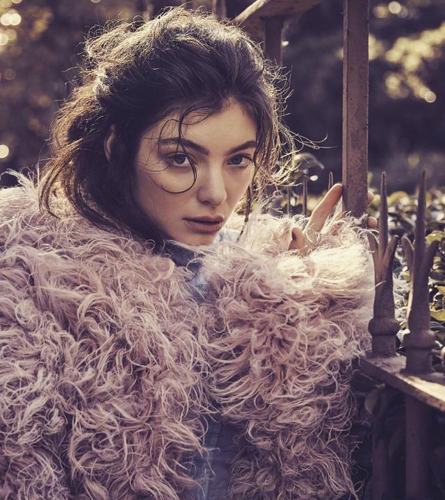 lorde登上《vogue》杂志澳洲版最新一期封面及写真释出