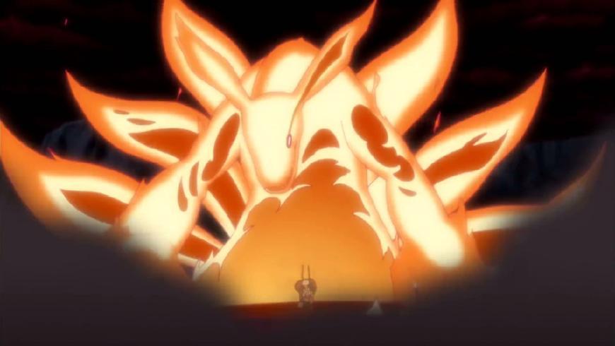 火影忍者当主角开启九尾模式后雏田美如画佐助尾兽化最帅