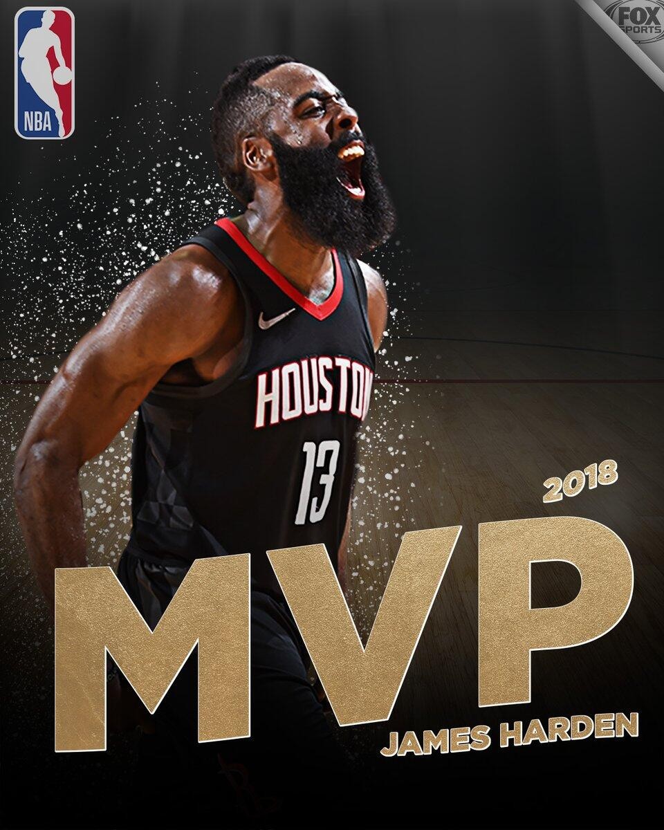 哈登mvp实至名归随登应变终会失效登迷来收图啦