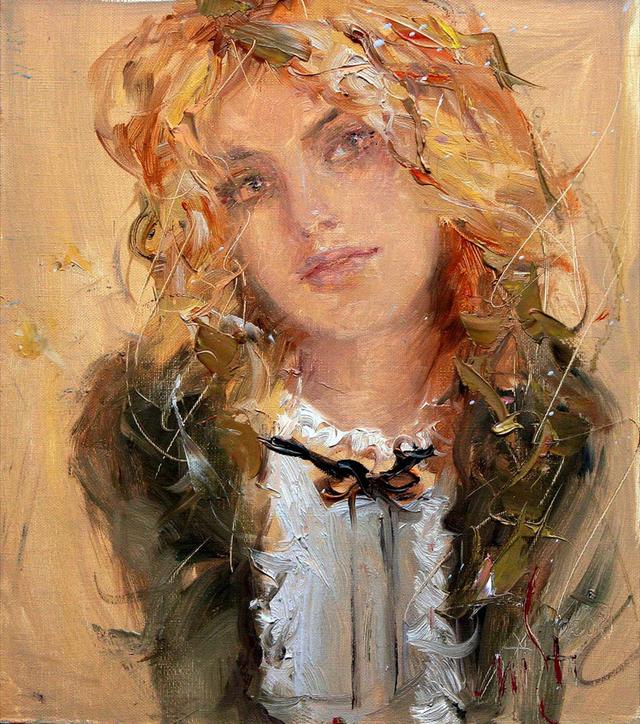 俄罗斯天才艺术家米斯蒂油画作品欣赏