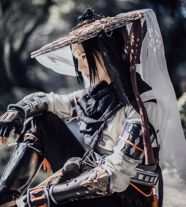 逆水寒cos,这一位侠客颜值爆表,网友直呼,好帅气哦