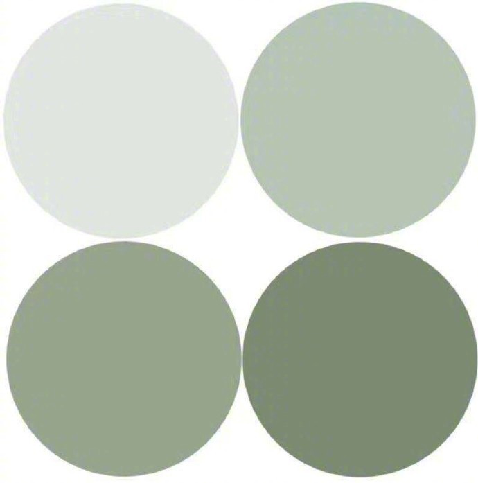 看着超舒适的莫兰迪色系温柔又高级