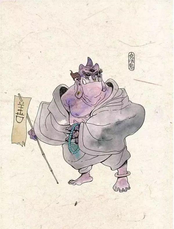 食法鬼,正法念经所记载三十六鬼之一.