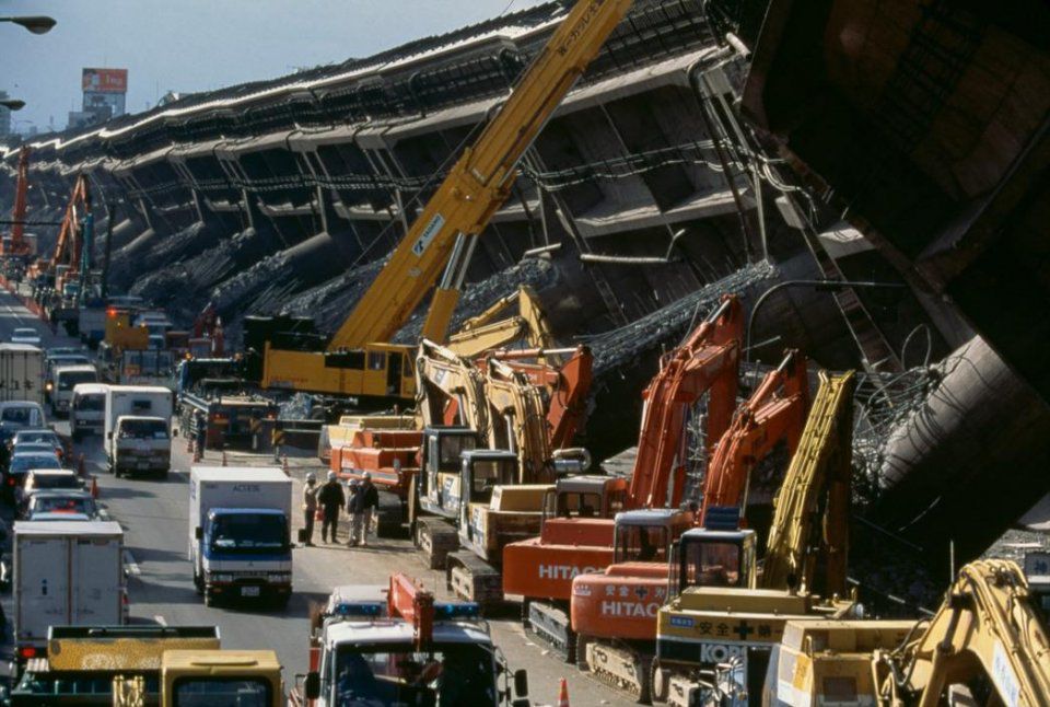 1995年阪神大地震图片