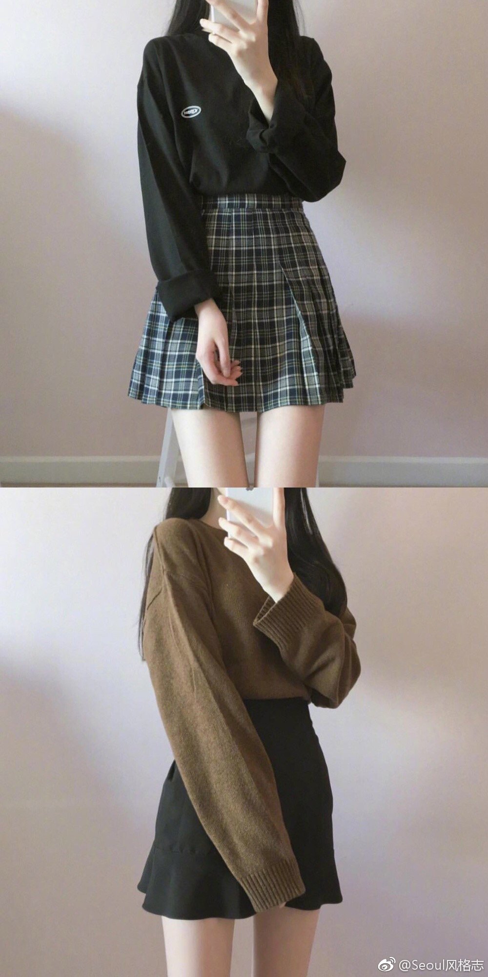 18岁女学生的每日穿搭参考.