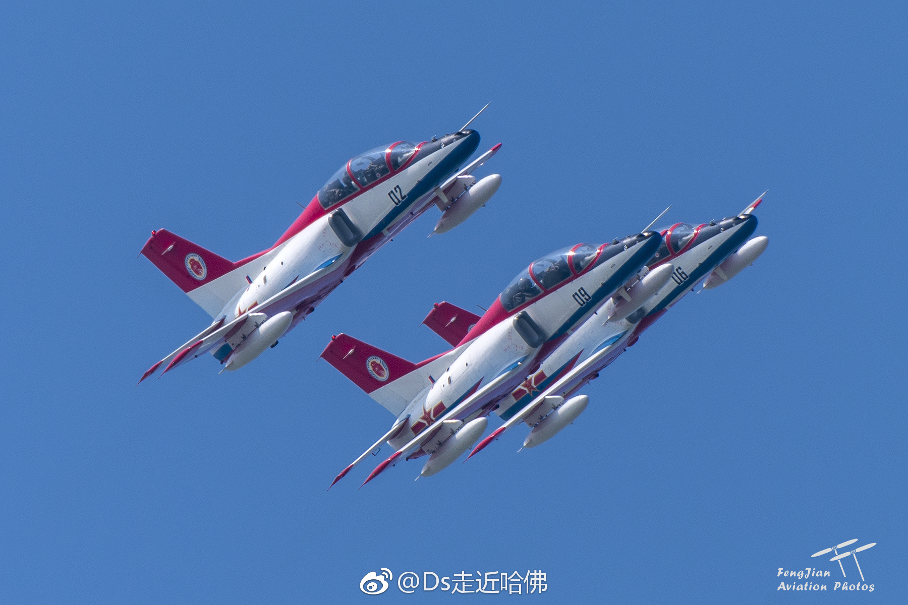 红鹰表演队群鹰谱