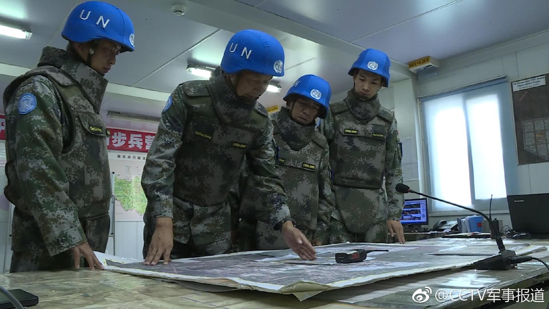 第四批赴南苏丹维和步兵营 24小时不间断的武装护卫