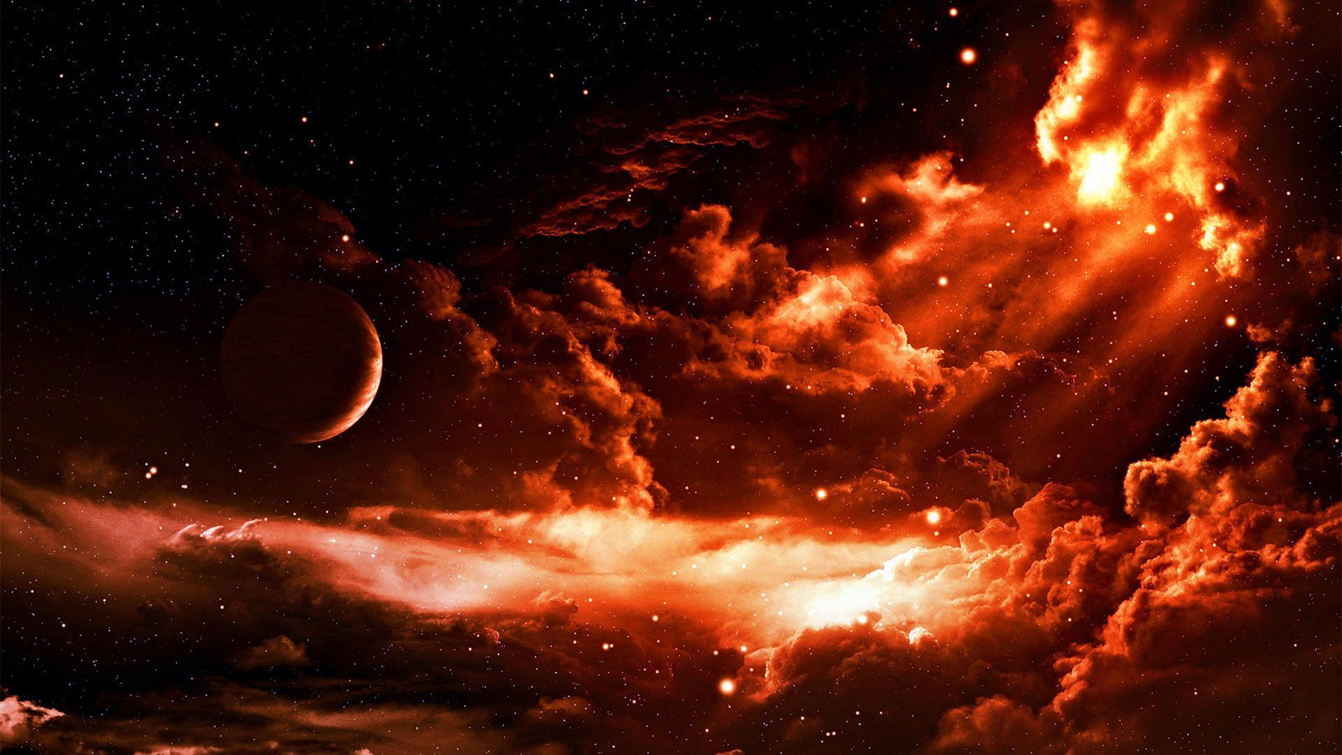 你的头脑是一个星系黑暗比光明多但光明是值得等待的所以不要结束
