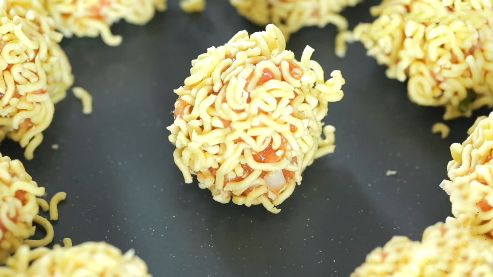 泡面的另一种吃法外酥里嫩,绝对好吃~|泡面|虾泥|肉丸子_新浪新闻