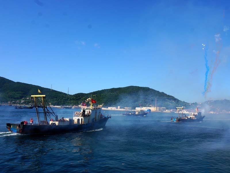 海的洋岛千帆竞耕海牧渔!|渔家|渔场|浩荡_新浪新闻