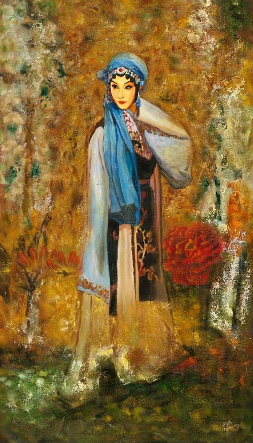 美女画家米巧铭今亮相三亚!11年前一篇日记,起底成功背后的泪水