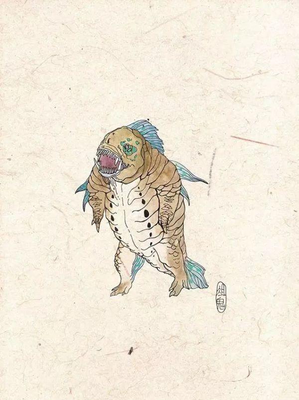 是否有类似日本「百鬼夜行」一样的体|水鬼|刘秋崖|妖怪_新浪新闻