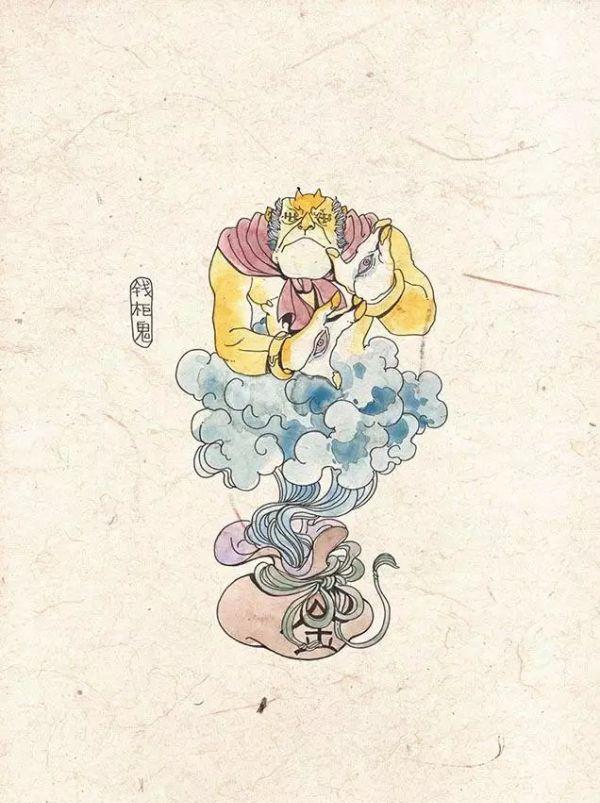 中国古代传说中有哪些鬼怪?是否有类似日本「百鬼夜行」一样的体|水鬼|刘秋崖|妖怪_新浪新闻