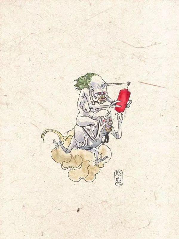 中国古代传说中有哪些鬼怪是否有类似日本百鬼夜行一样的体