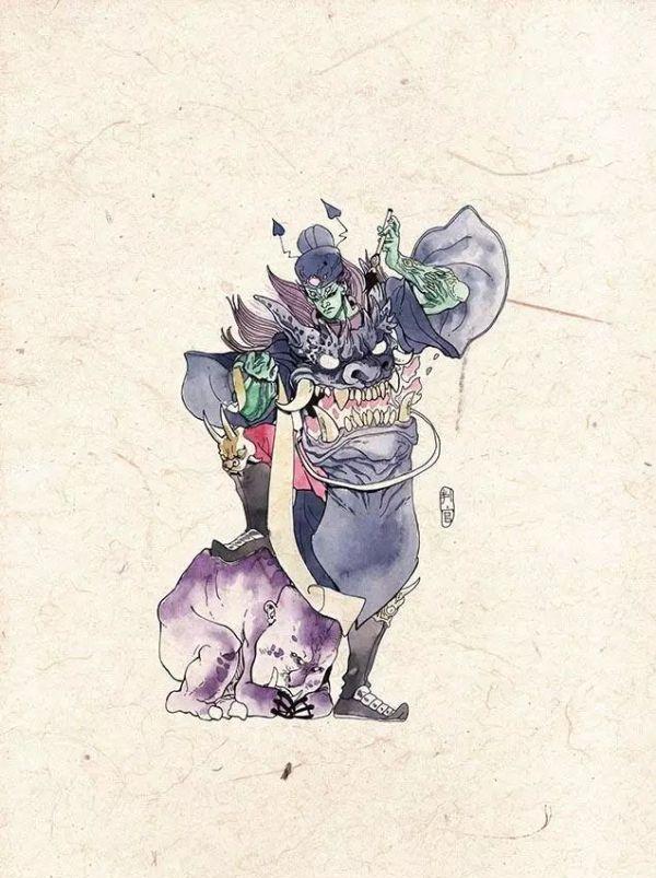 中国古代传说中有哪些鬼怪？是否有类似日本「百鬼夜行」一样的体|水鬼|刘秋崖|妖怪_新浪新闻