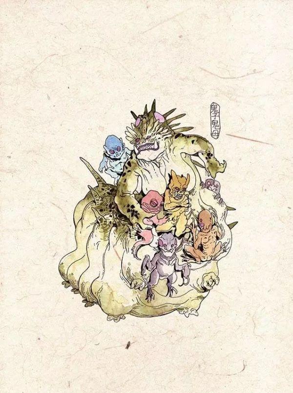 中国古代传说中有哪些鬼怪？是否有类似日本「百鬼夜行」一样的体|水鬼|刘秋崖|妖怪_新浪新闻