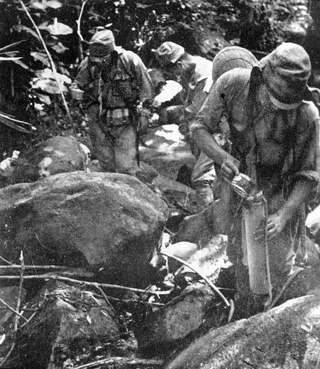 1942年9月莫尔兹比港战役,穿越热带丛林的日军,米尔恩湾布纳前线是