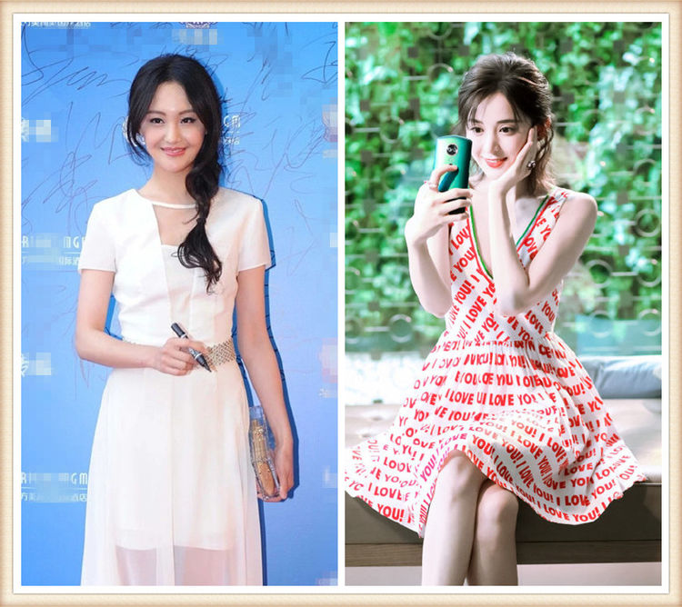 当古力娜扎和郑爽同穿裙子时,气质差距一目了然