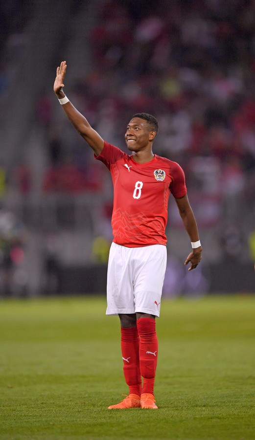 奥地利vs德国热身赛阿拉巴战拜仁队友