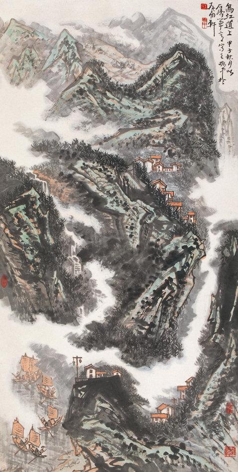 墨尽苍穹气势魂弘河北王振中作品赏析