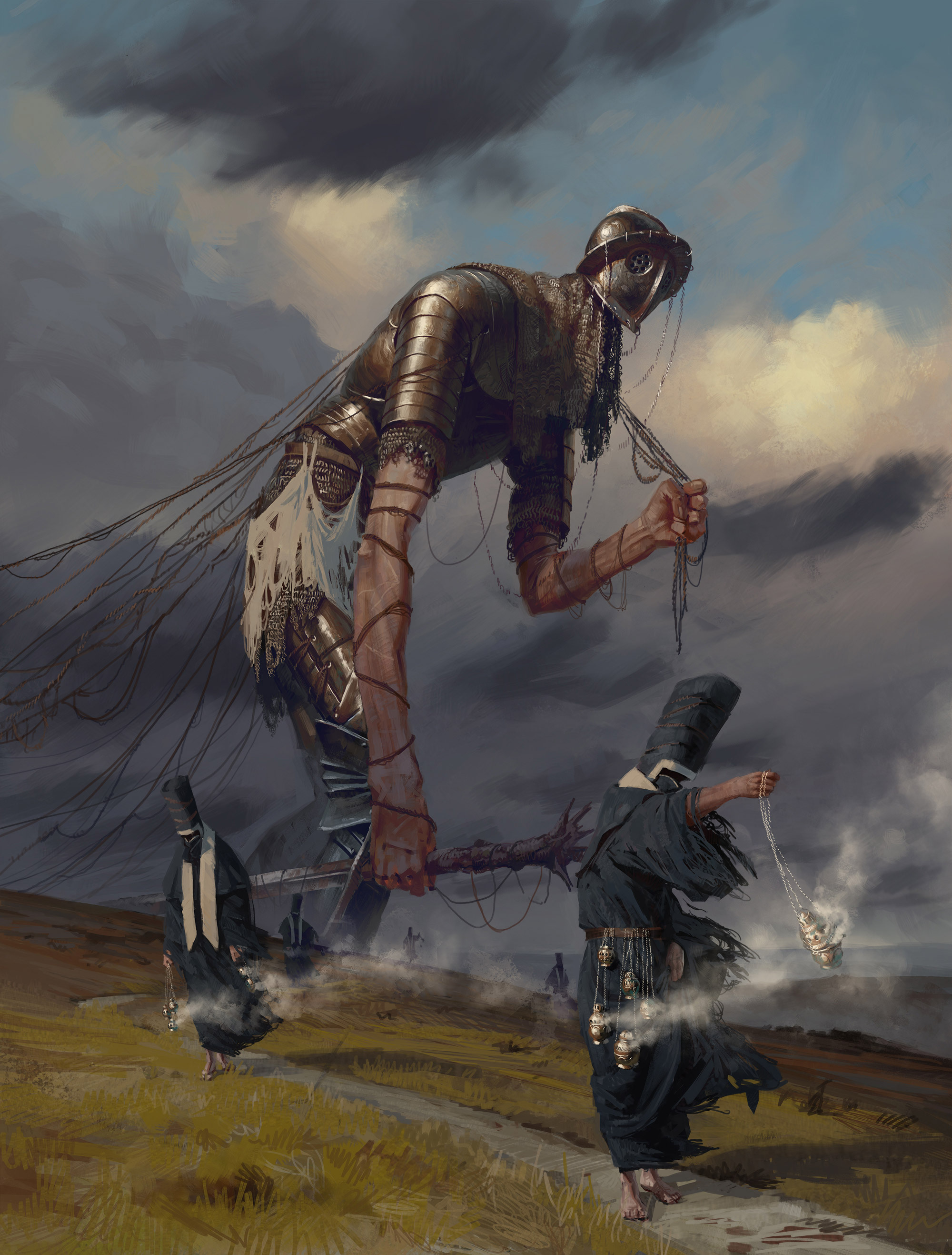 大气的奇幻科幻概念艺术德国自由插画家和概念艺术家axelsauerw