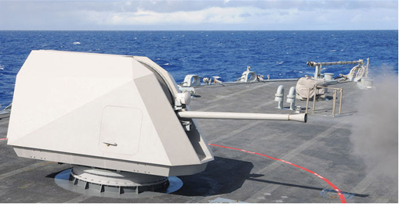 美国都抢着买:瑞典博福斯57毫米隐身舰炮!