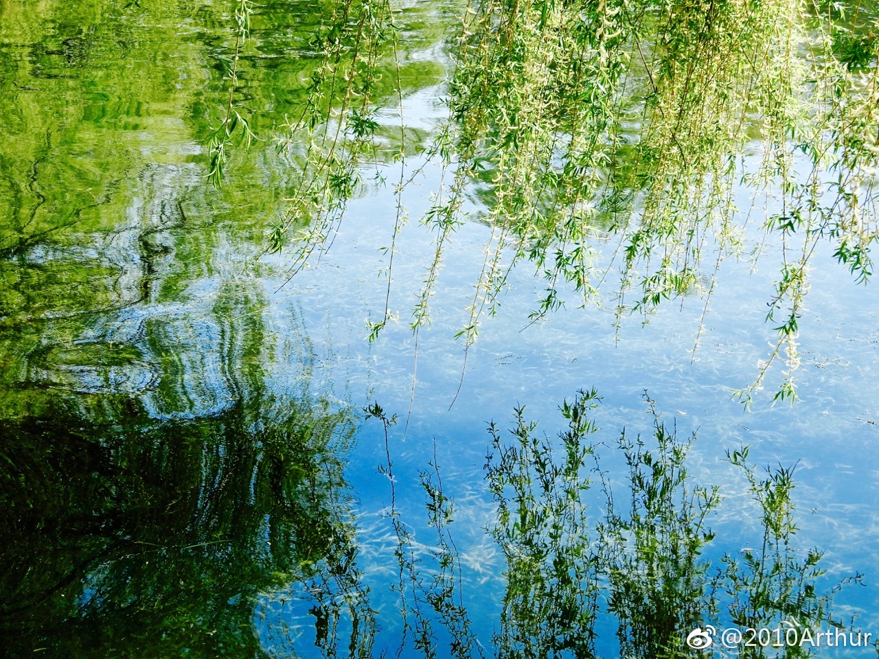 盼望着盼望着东风来了春天的脚步近了一切都像刚睡醒的样子