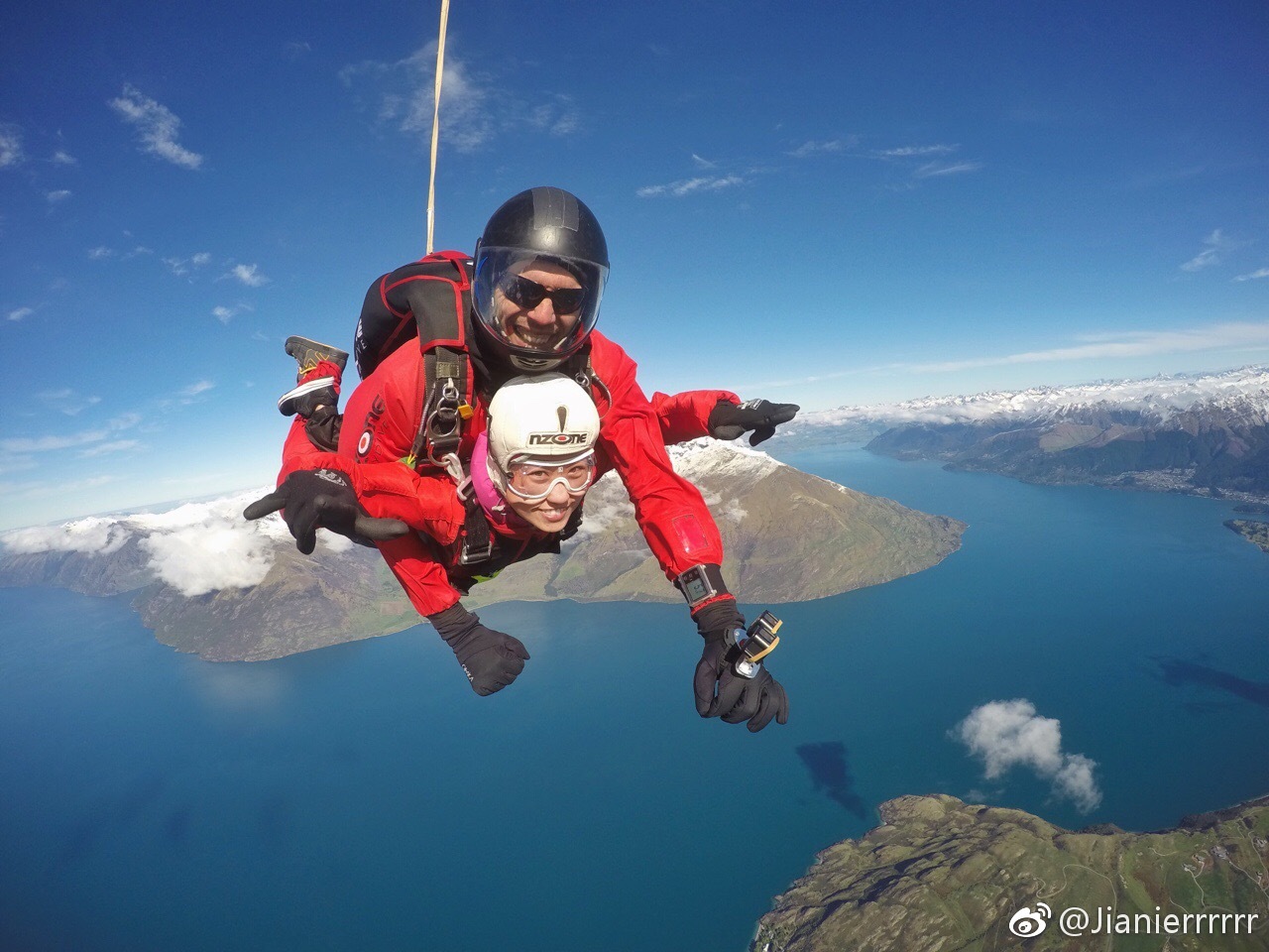 来到新西兰皇后镇,那就必须勇敢的尝试一下这里的极限运动_新浪看点