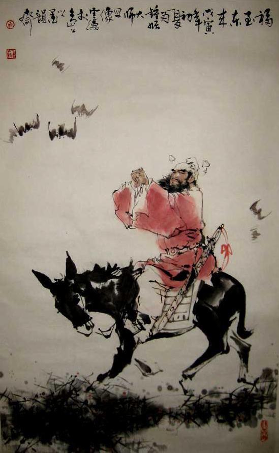 实力派人物画画家李云德水墨人物作品欣赏