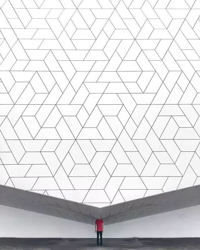 现代建筑的线构美学!你喜欢吗?