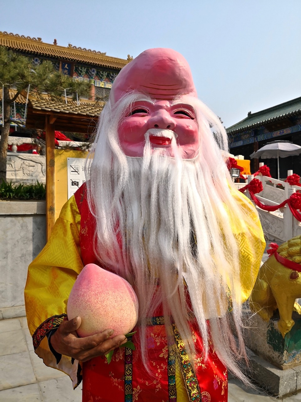 福禄寿喜妈祖神,五一假期来曹妃甸开海节逛庙会啦