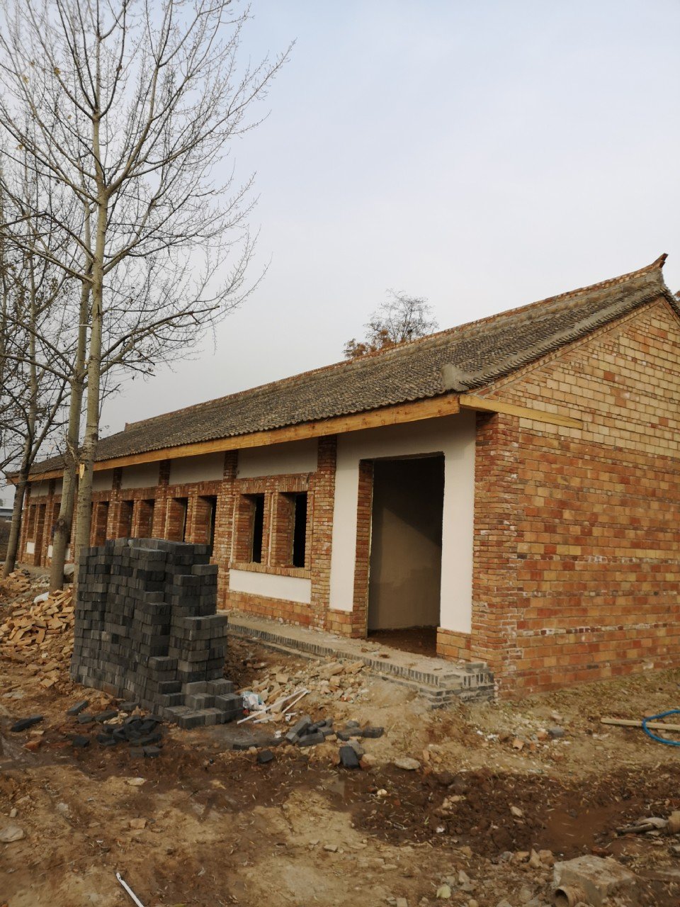 杨凌王上村,四十年居住环境的变化