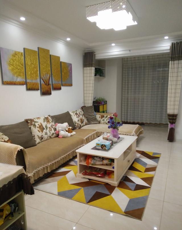 深夜晒家,只是普通房子,胜在简单温馨,终于有自己的家很开心