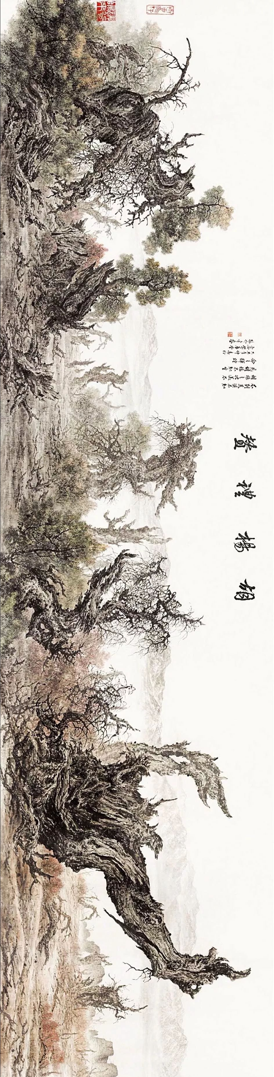胡杨礼赞_张介宇|张介宇|胡杨_新浪新闻
