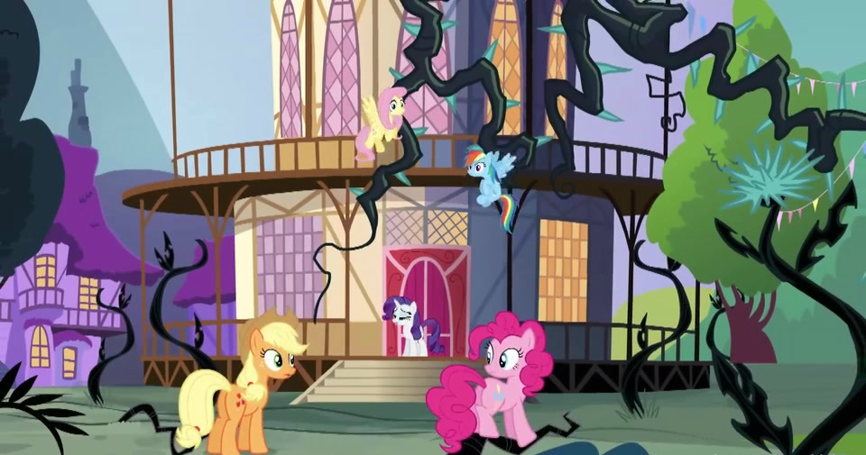 永恒自由森林开始入侵小马们无能为力