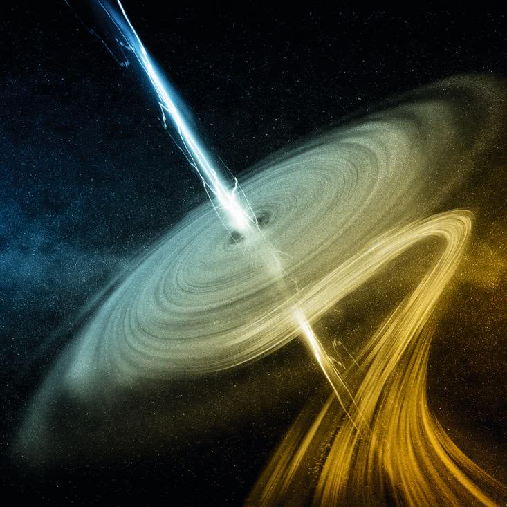 科学家称找到了黑洞和宇宙的新关系