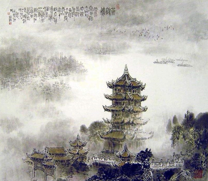 崔颢《黄鹤楼》何以令李白搁笔 欲捶碎黄鹤楼|春江花月夜|黄鹤楼|崔颢_新浪新闻