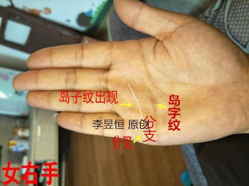 手相中这4种标记,关系着婚姻的吉凶,谨防情感是非!