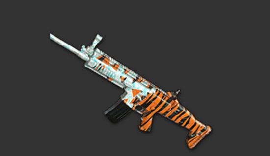 绝地求生曝光最新款丛林武器套装 scar的皮肤简直威风凛凛啊