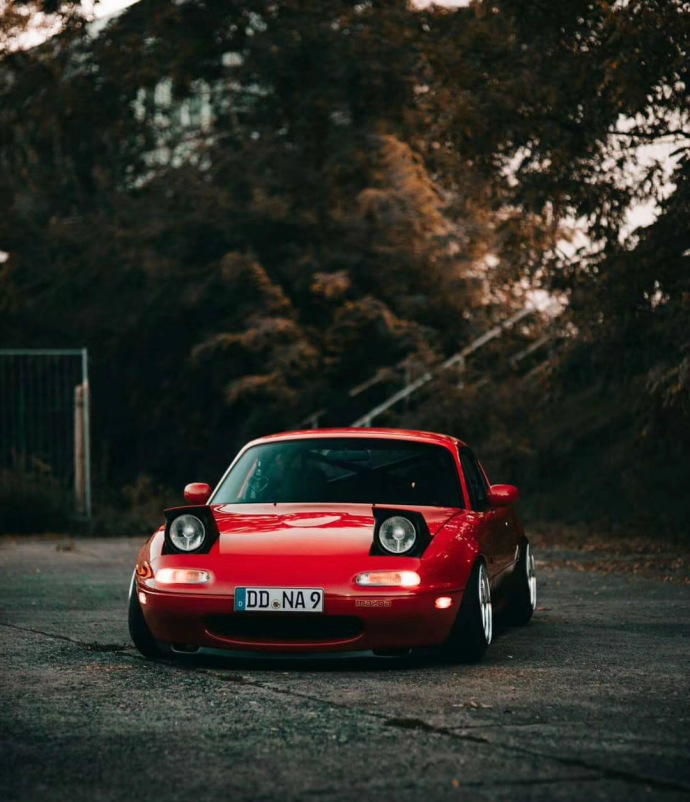 马自达mx5轻度改装跳灯不死情怀永存