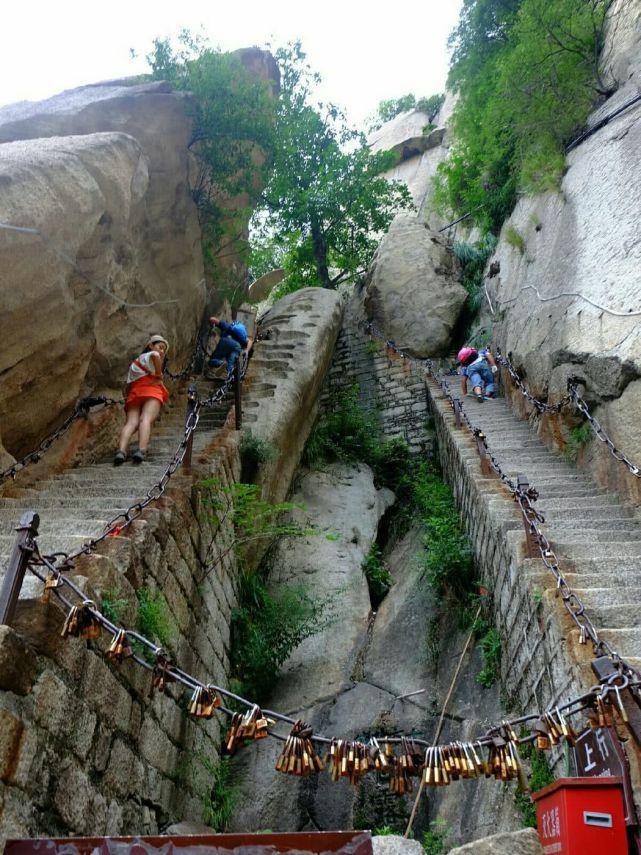 自古华山一条路,浮光掠影爬西岳
