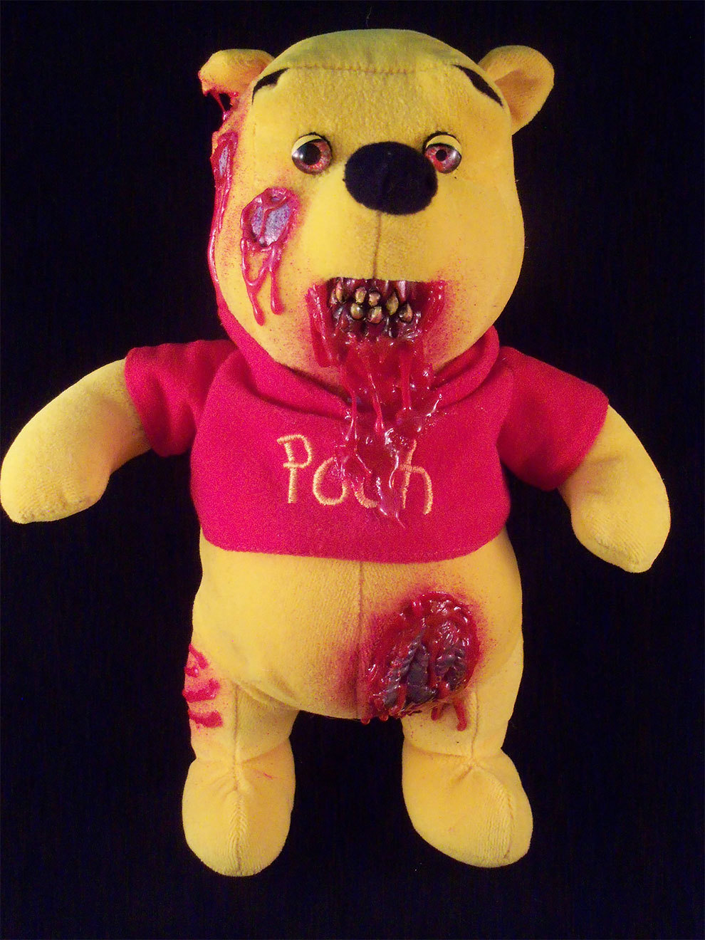 吓人但又可爱的僵尸毛绒玩具美国肯塔基州的手工达人jhricak