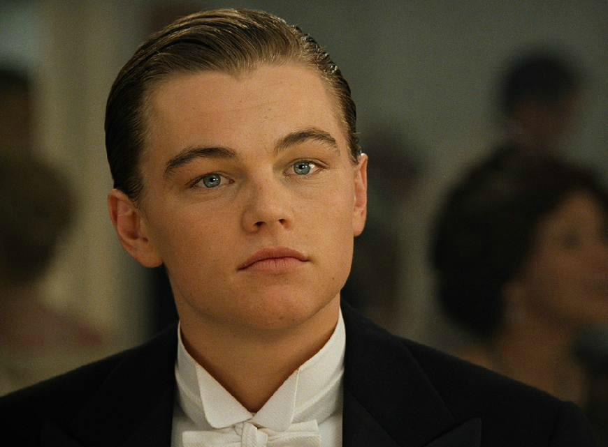 年轻时候的莱昂纳多,颜值逆天,说是美颜盛世也不过分